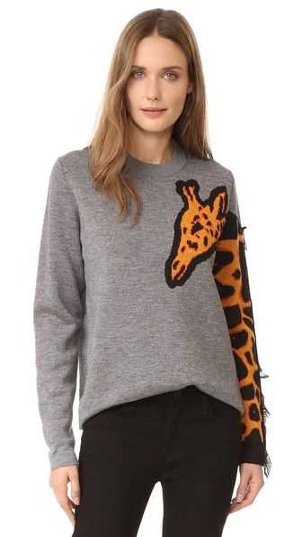 Giraffe jumper knitting pattern