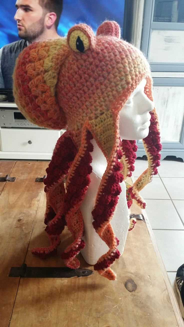 Octopus hat knitting pattern