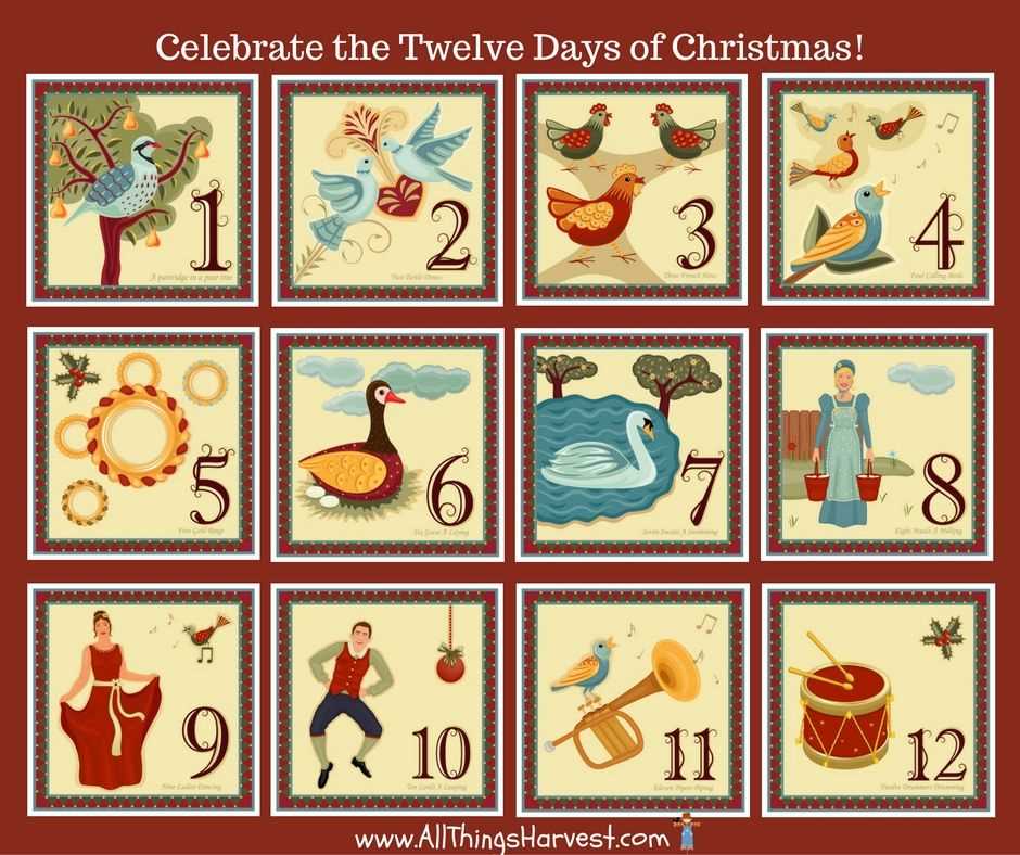 12 days of christmas knitting pattern free