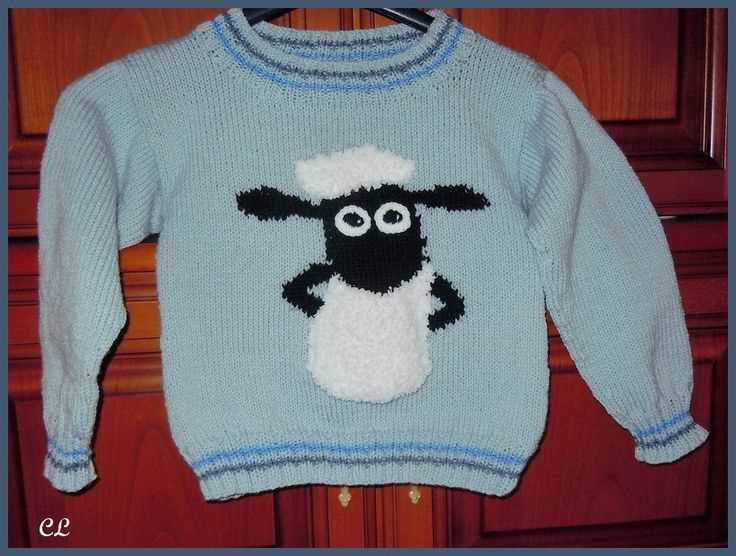 Sheep sweater knitting pattern