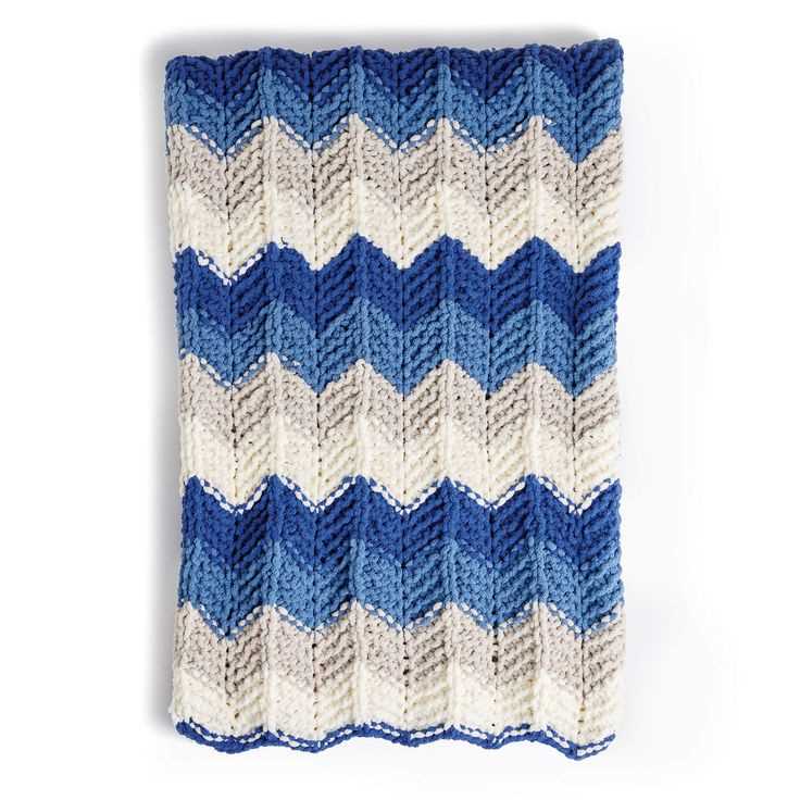 Easy knit ripple pattern