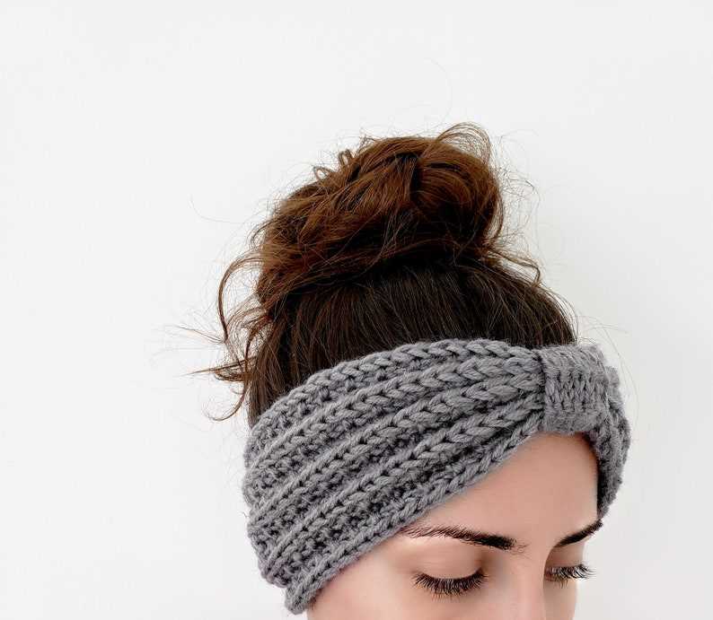Stay Warm This Winter with a Stylish Knit Ear Warmer Headband Ear warmer headband pattern knit