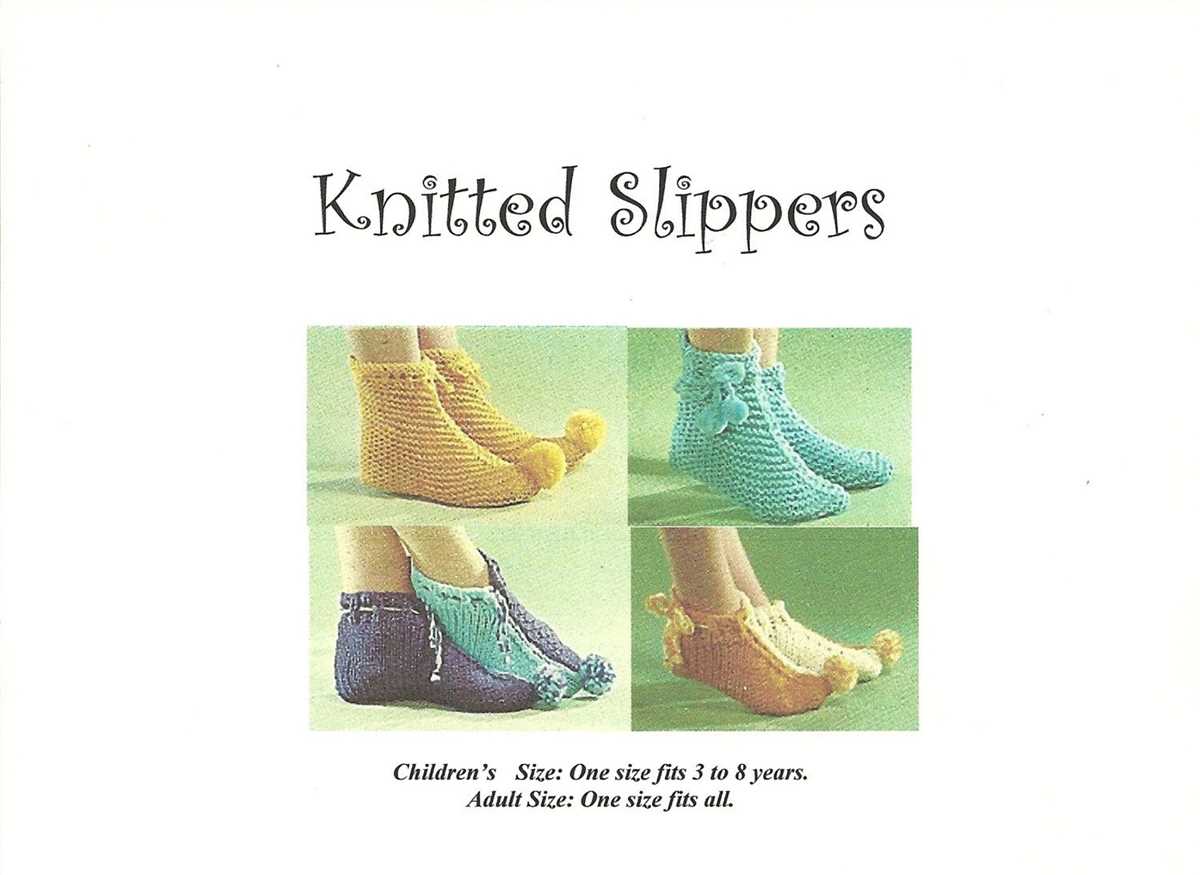 Knitted elf slippers free pattern