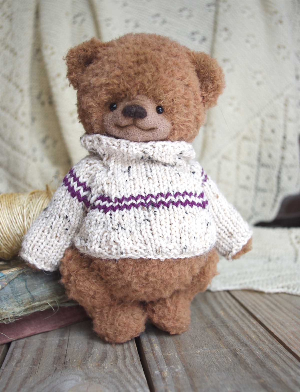 Build a bear sweater knitting pattern