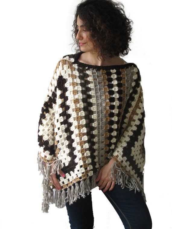 Double knit poncho pattern