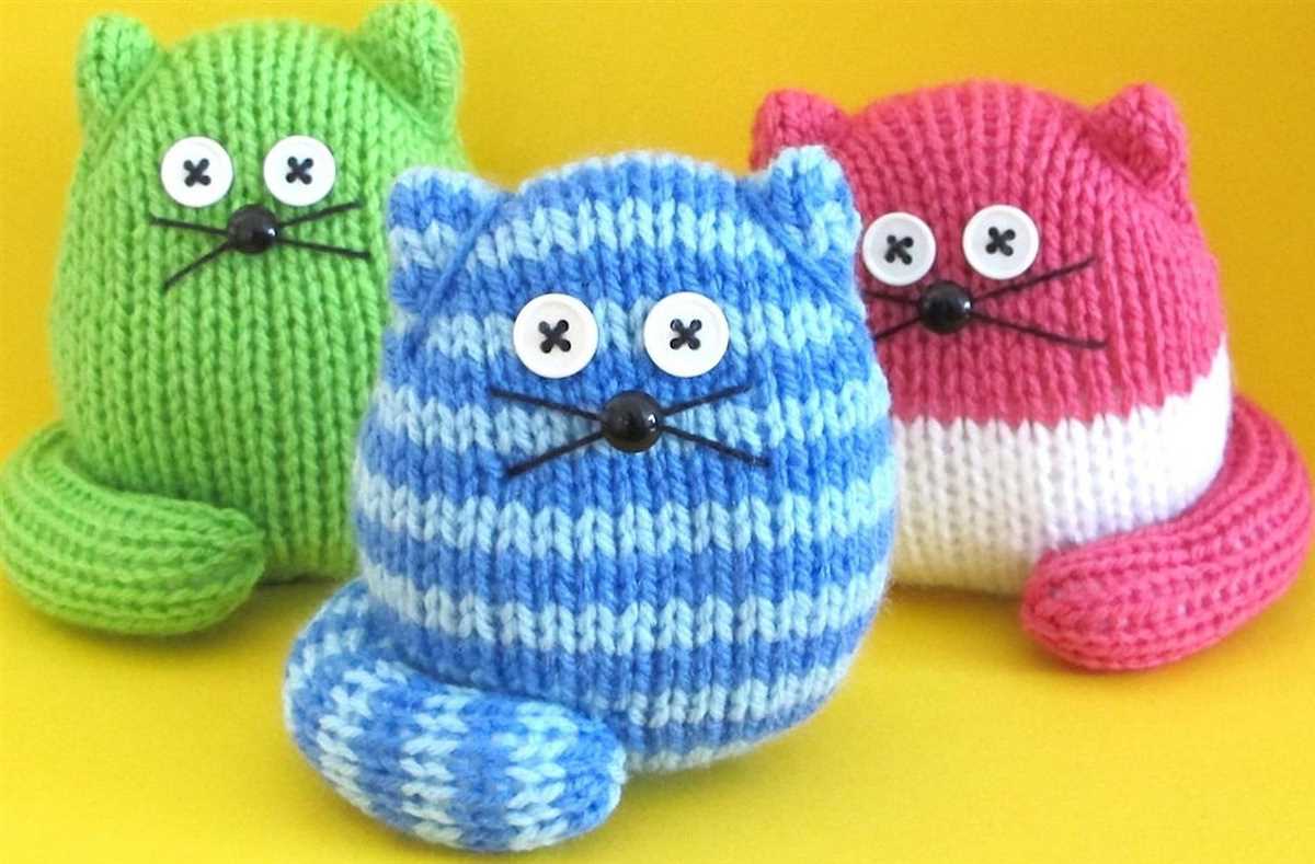 Stuffed animal knitting patterns for beginners