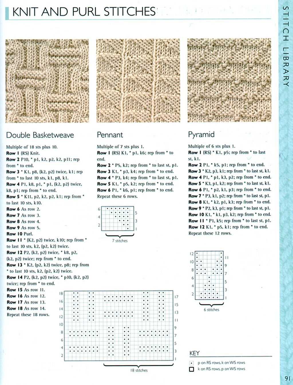 Archive knitting patterns