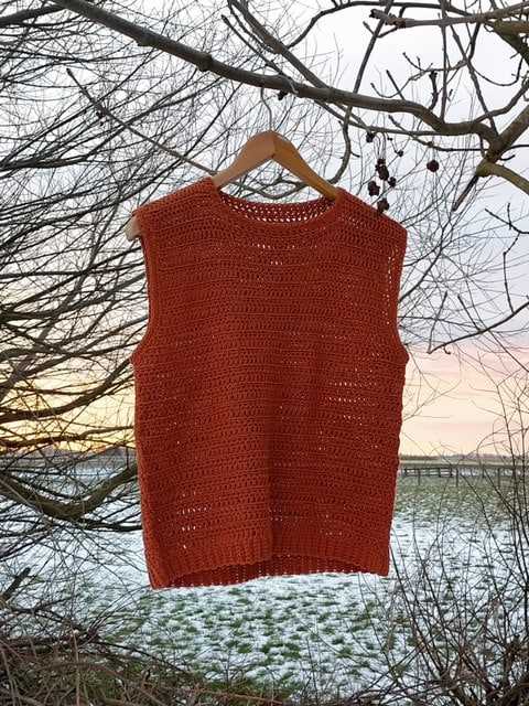 Slipover knitting pattern