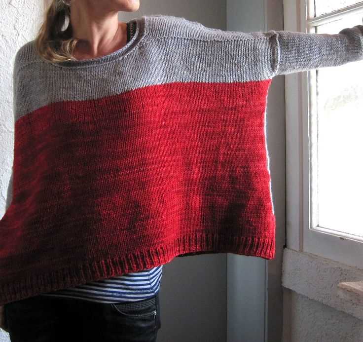 Boxy knitting pattern
