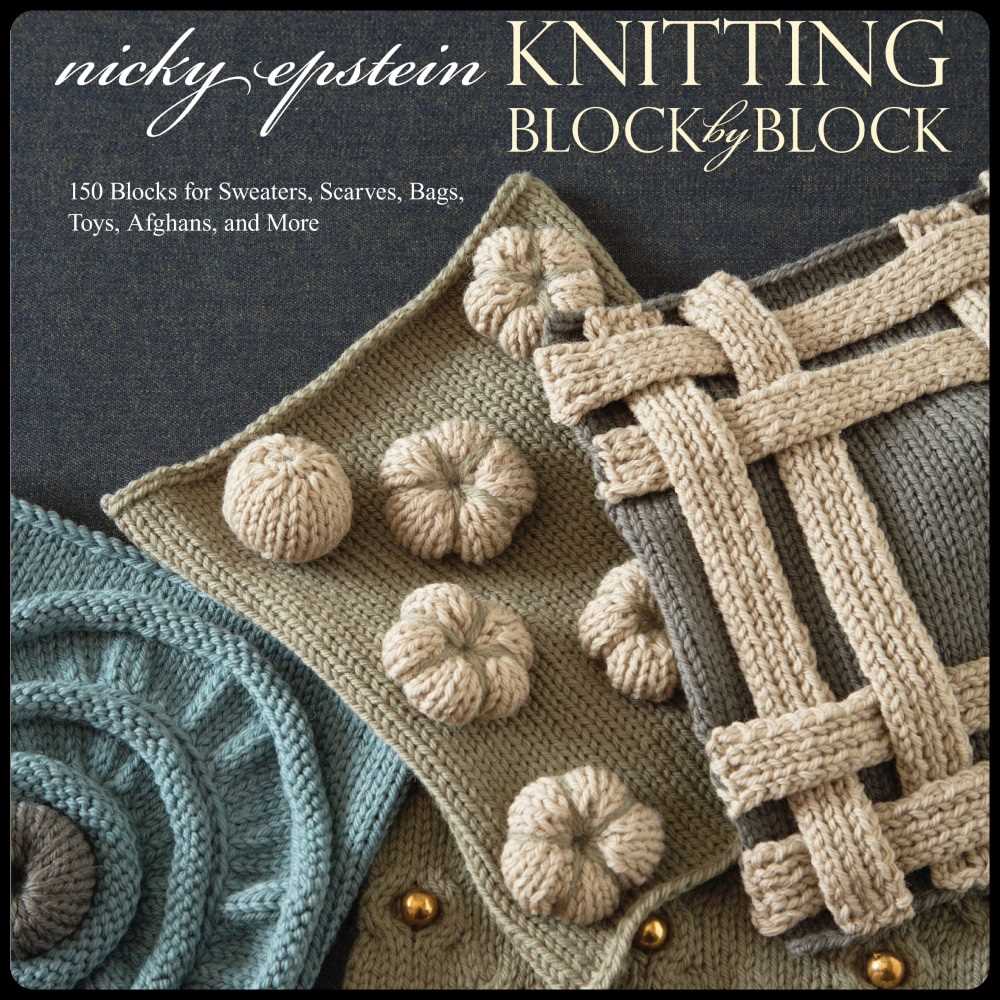 Knit pattern books