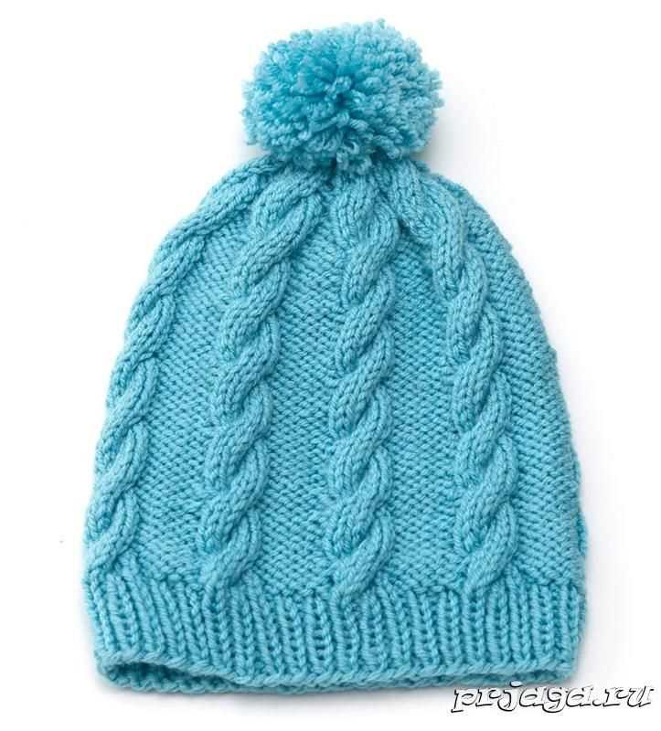 Cable knit hat free pattern