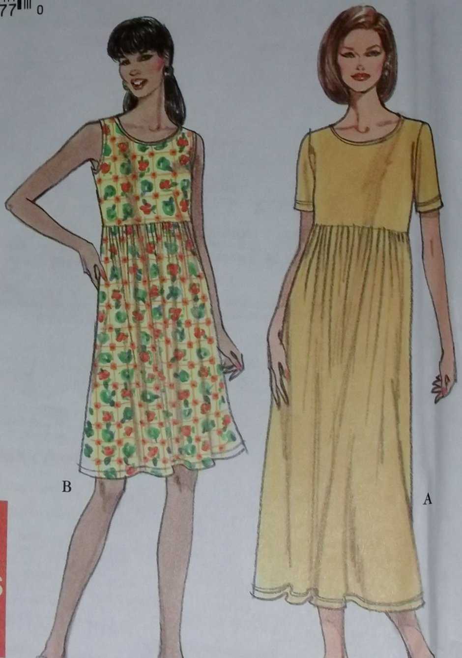 Knit dress pattern