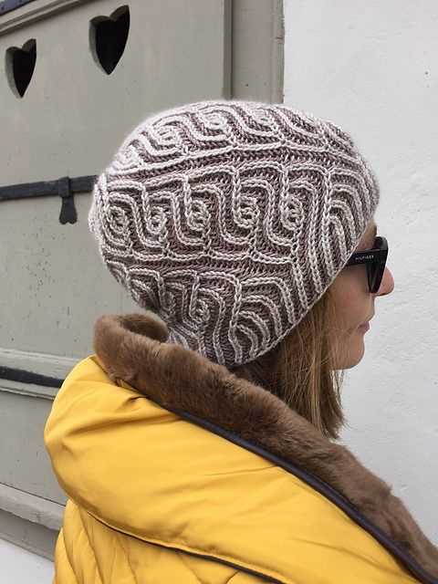 Brioche knitting hat patterns