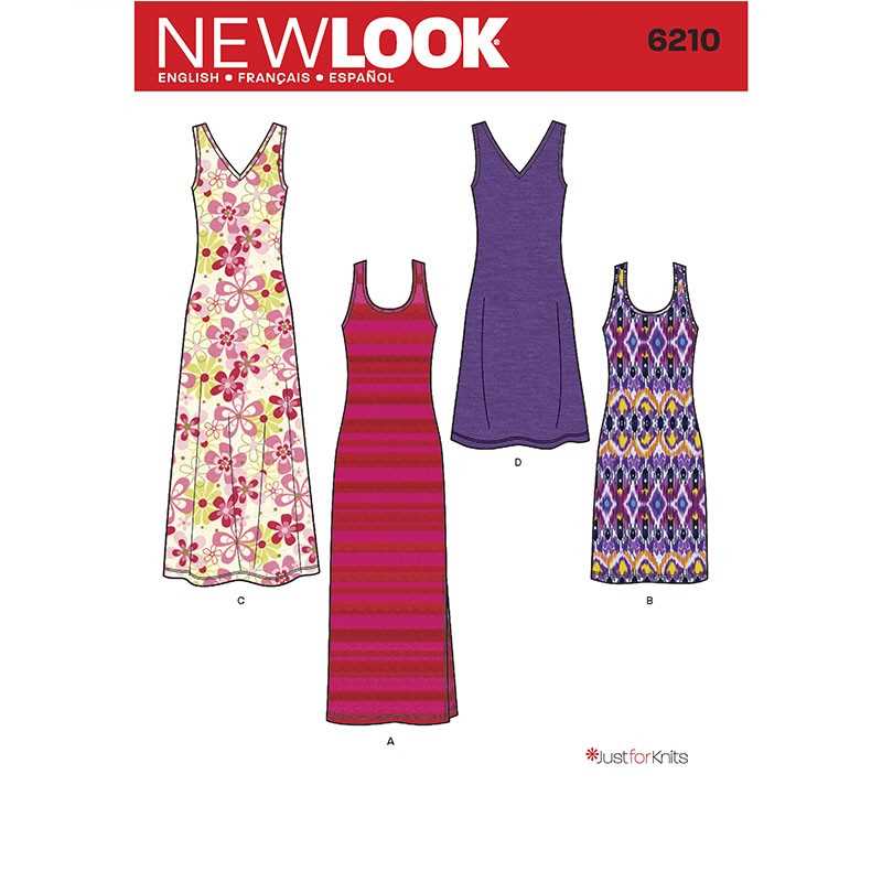 Stretch knit dress patterns