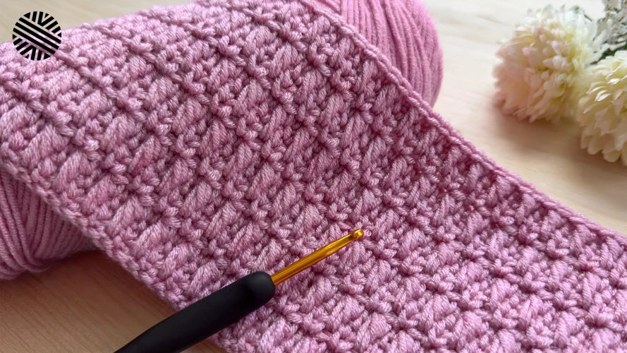 Slip stitch knit blanket pattern