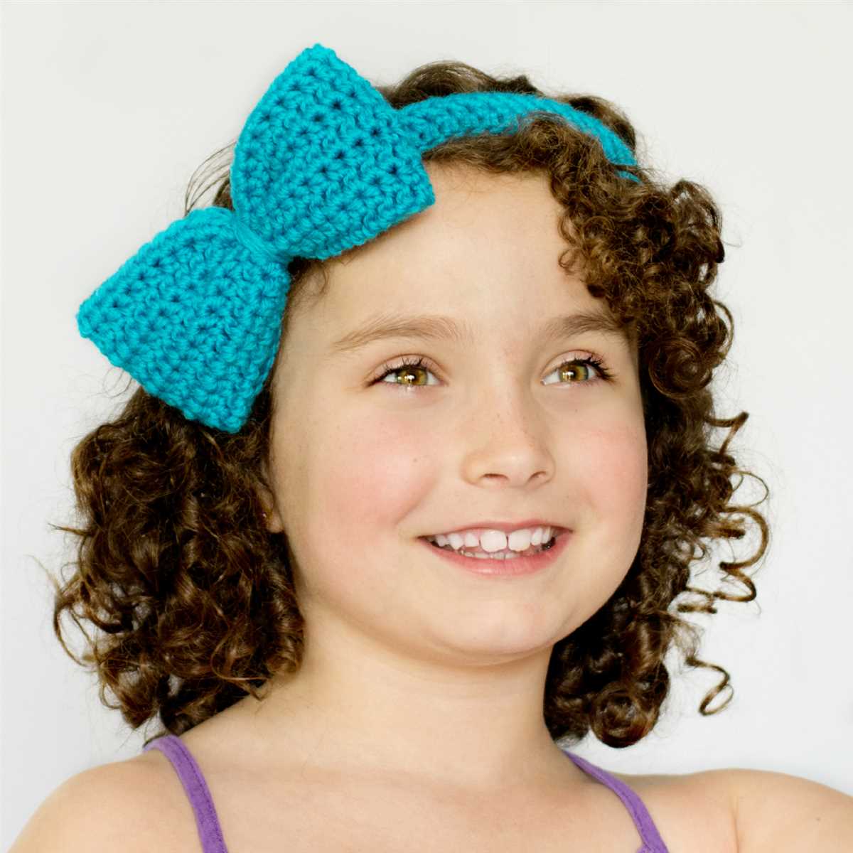 Knit headband bow pattern