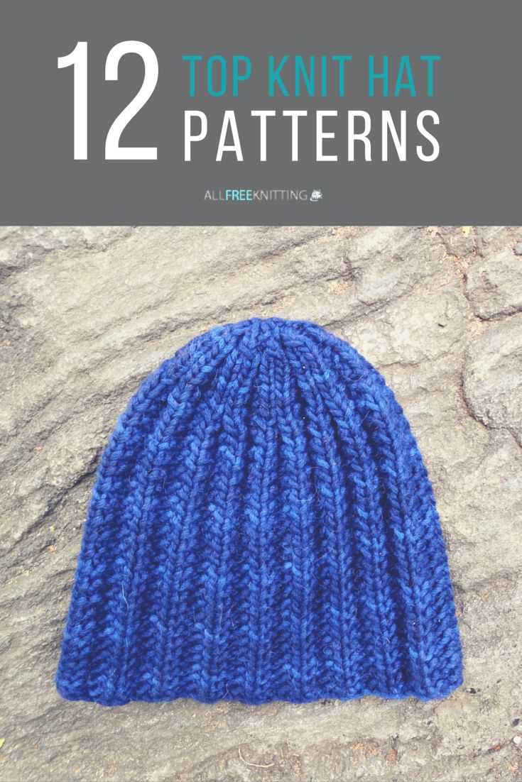 Knit pattern for hat