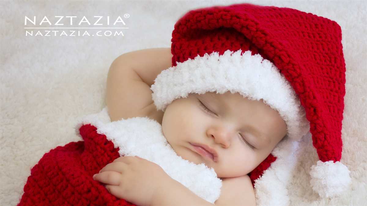 Infant santa hat knitting pattern