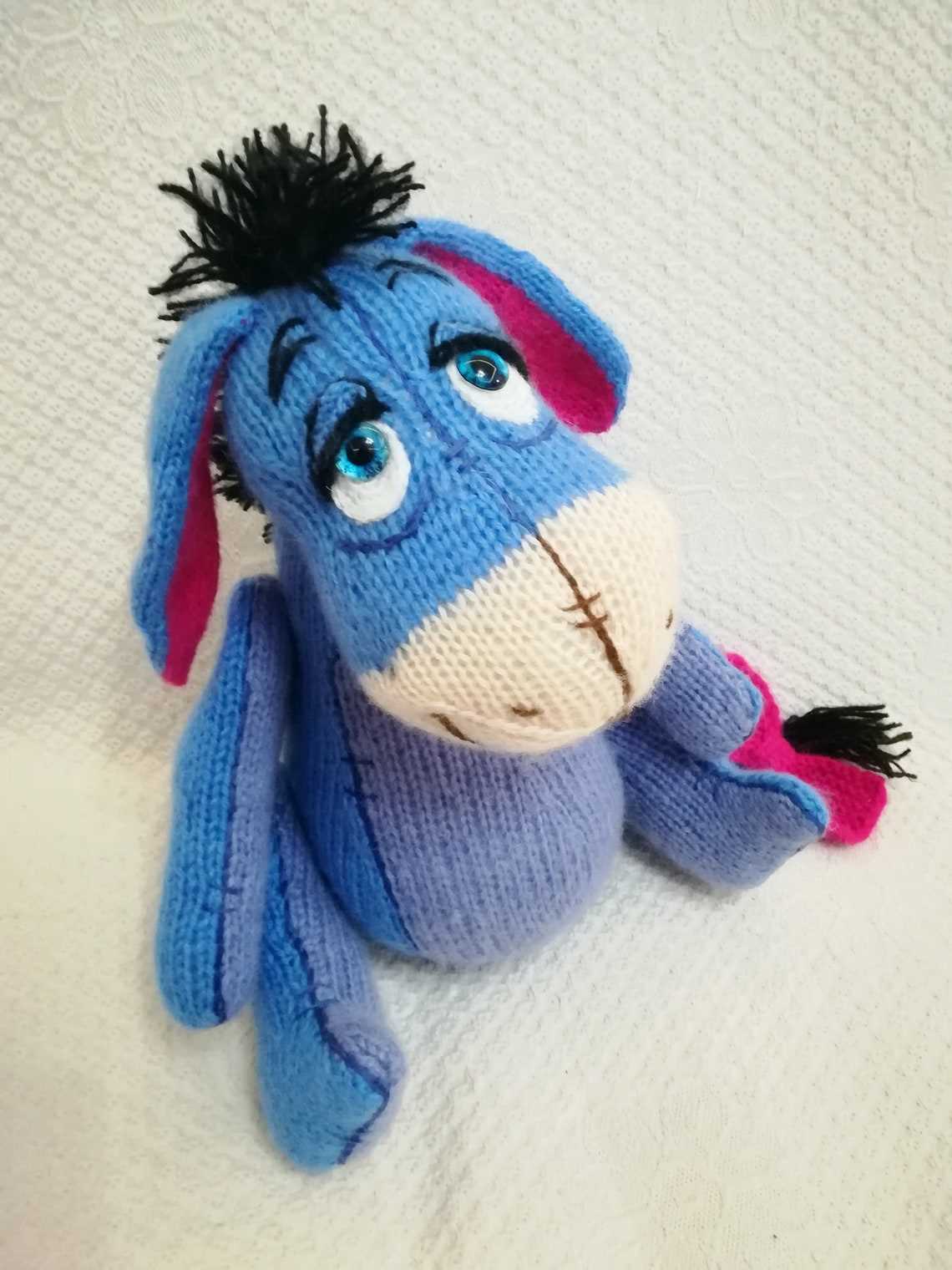 Eeyore knitting pattern