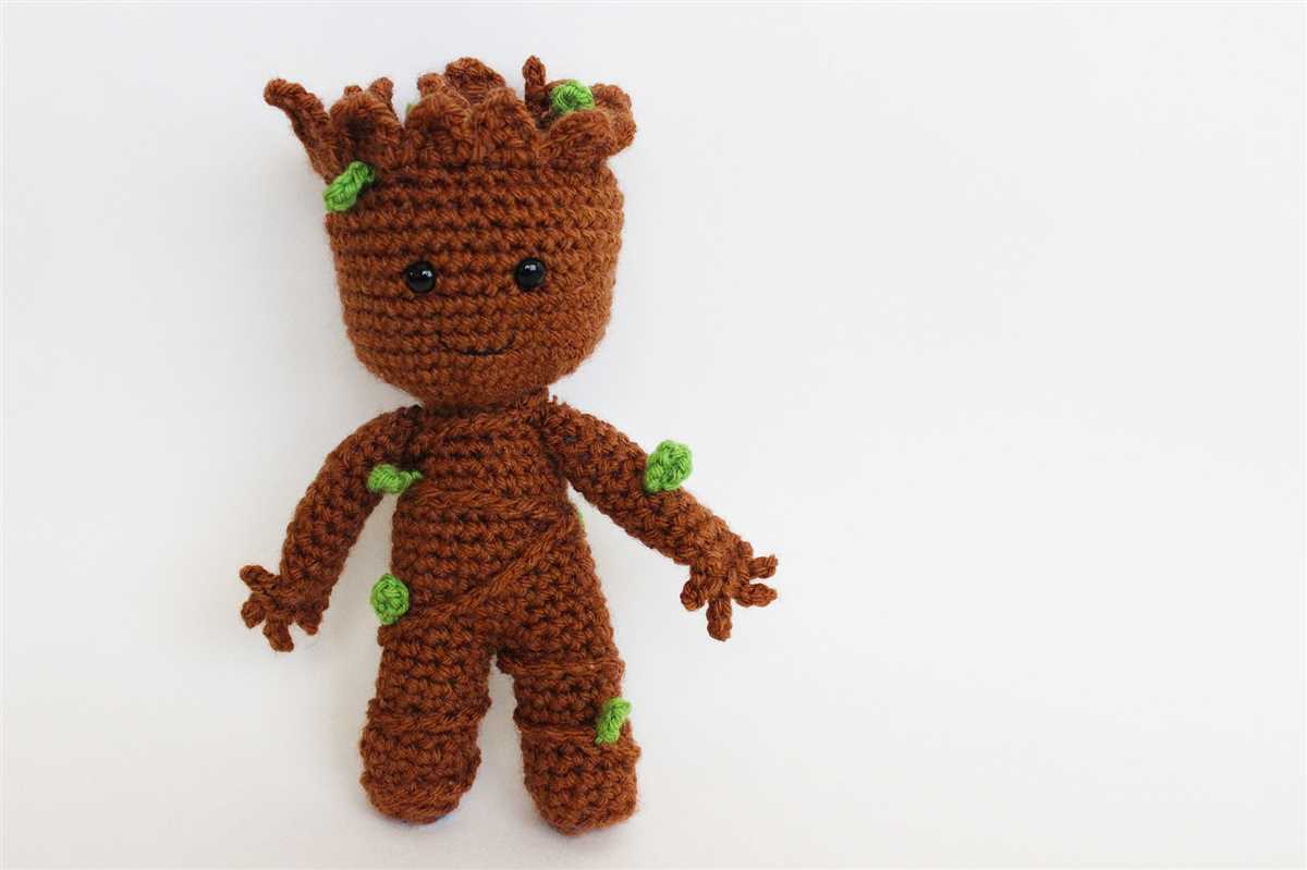 Knitted groot pattern