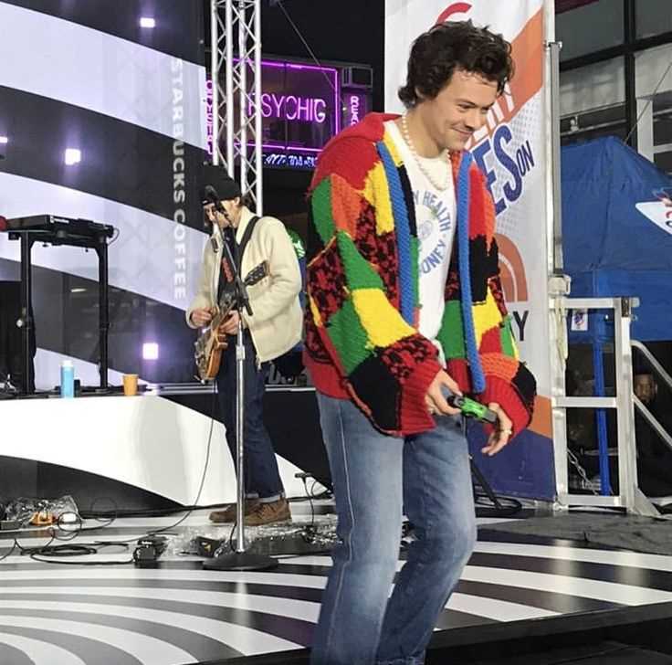 Harry styles knitted cardigan pattern