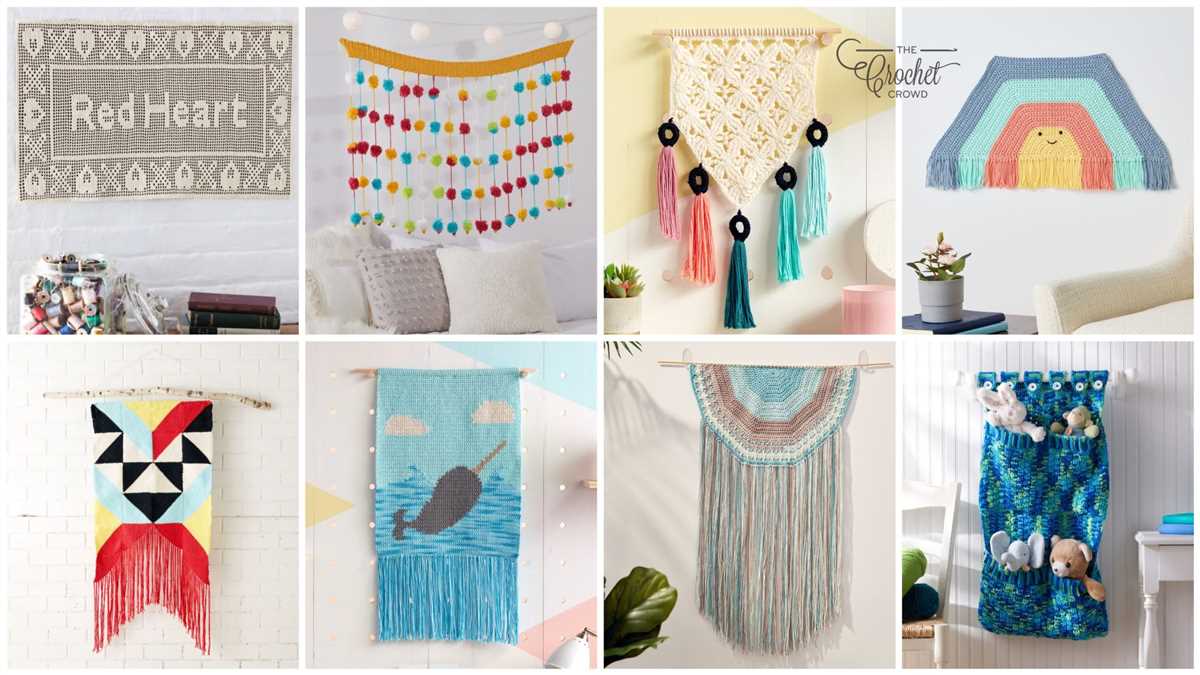 Knitted wall hanging patterns free