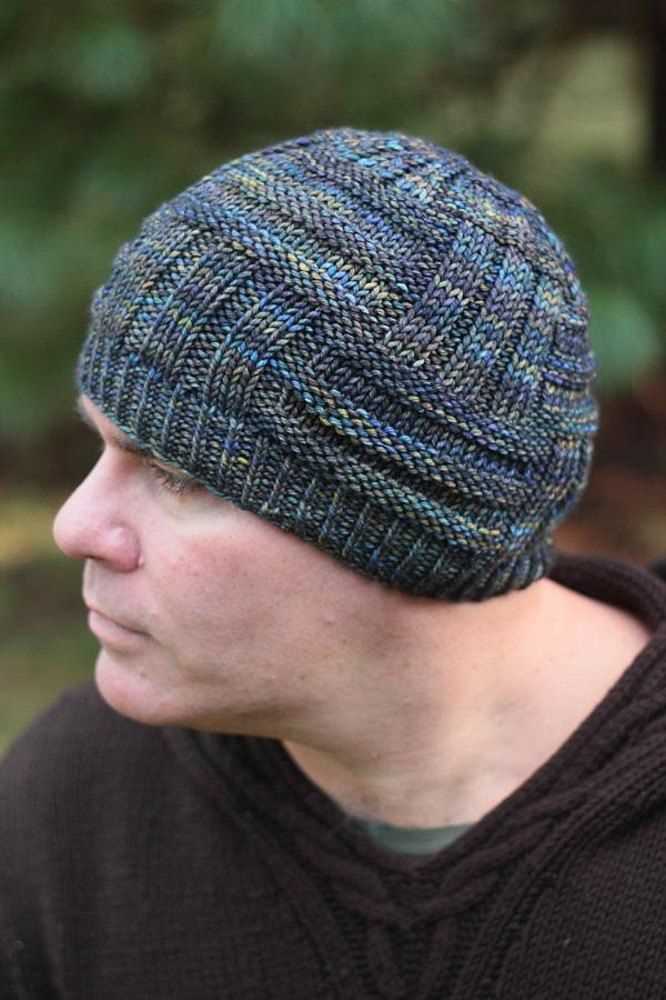 Mens slouch hat knitting pattern free