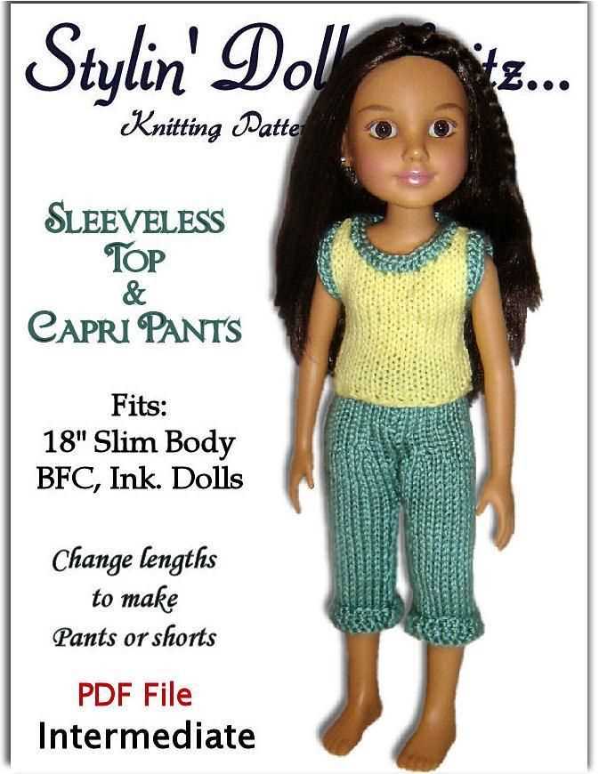 18 inch doll knitting patterns
