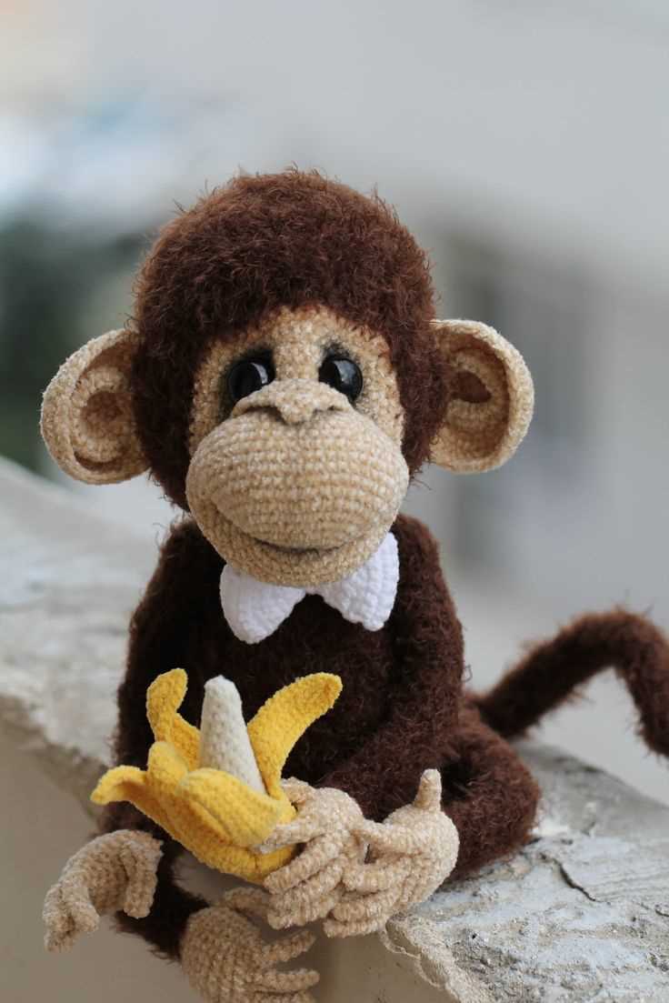 Knit monkey pattern easy
