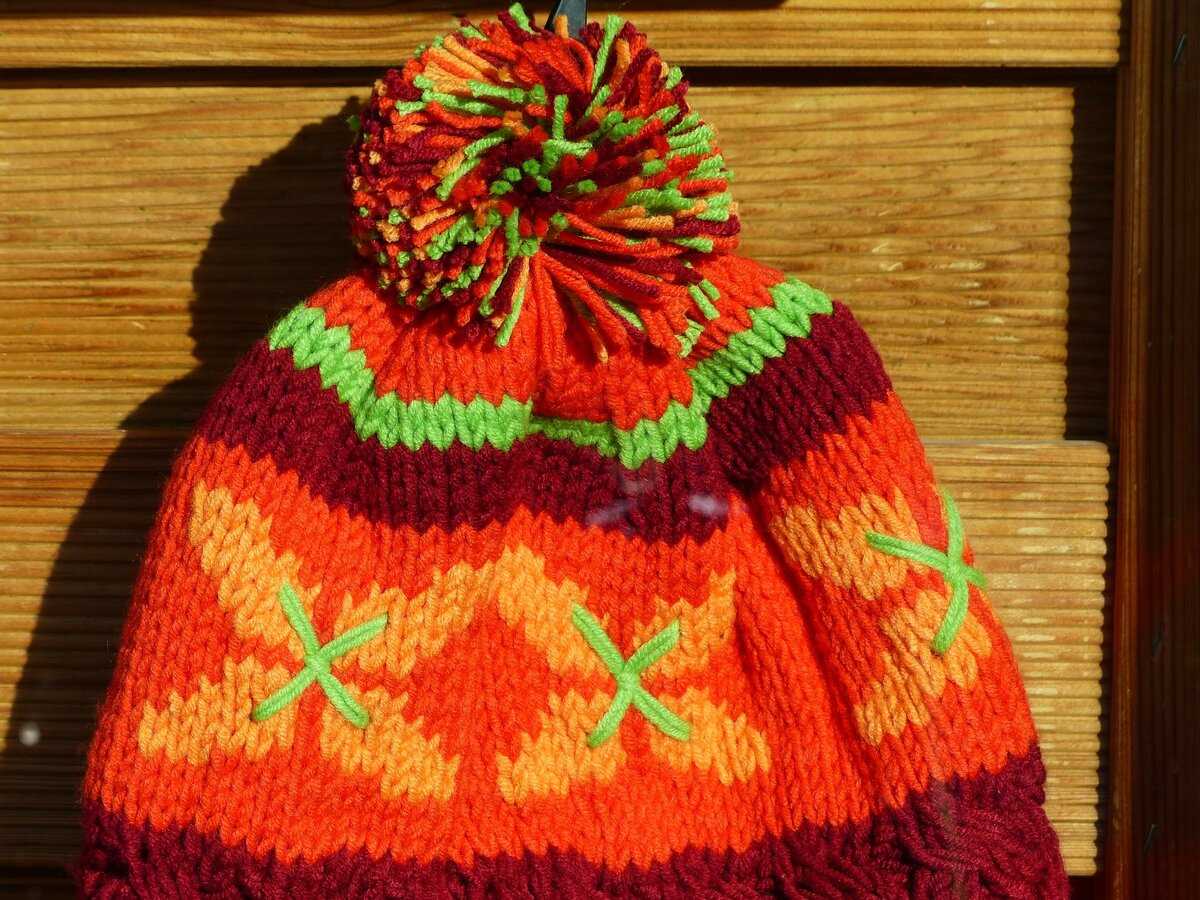 Knitting bobble hat pattern