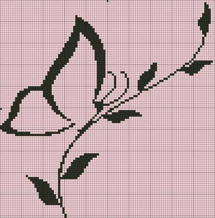 Free knitting pattern for small butterfly
