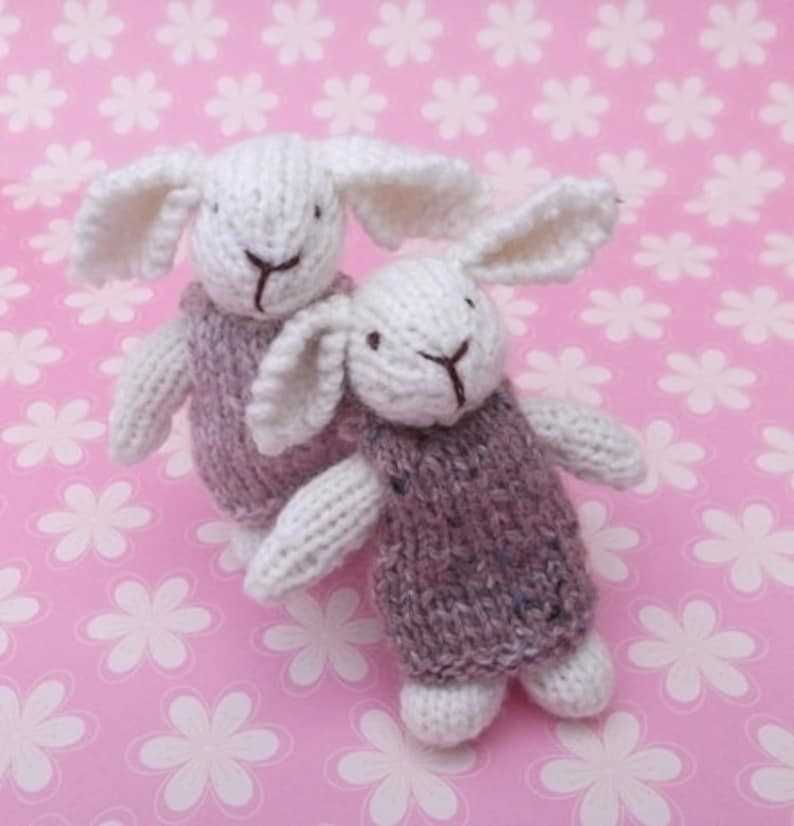 Knitting bunny pattern