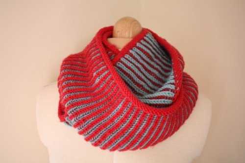 Free brioche cowl knitting patterns
