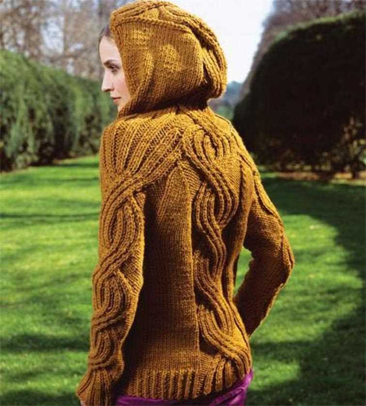 Knitted hoodie pattern free