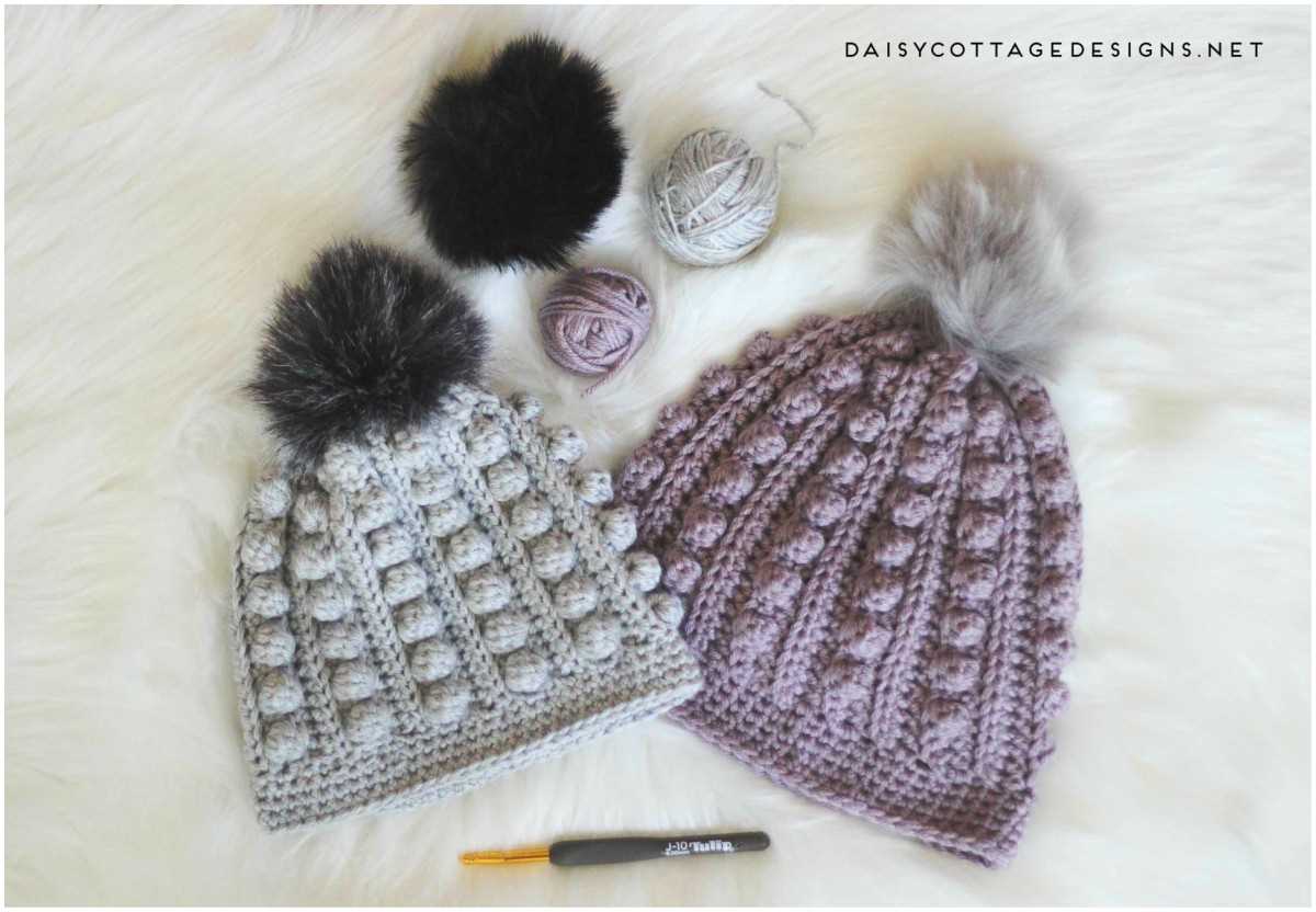 Knitting bobble hat pattern