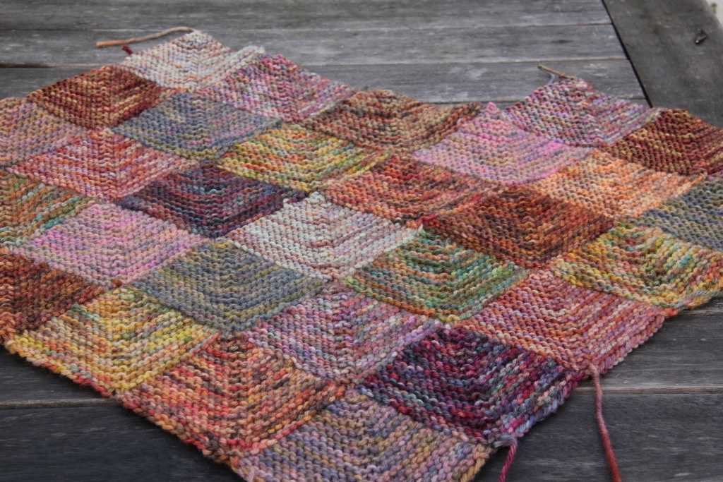 Beginner knitted blanket patterns patchwork