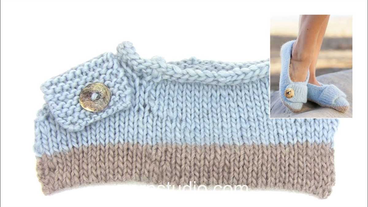 Free felted clogs knitting pattern