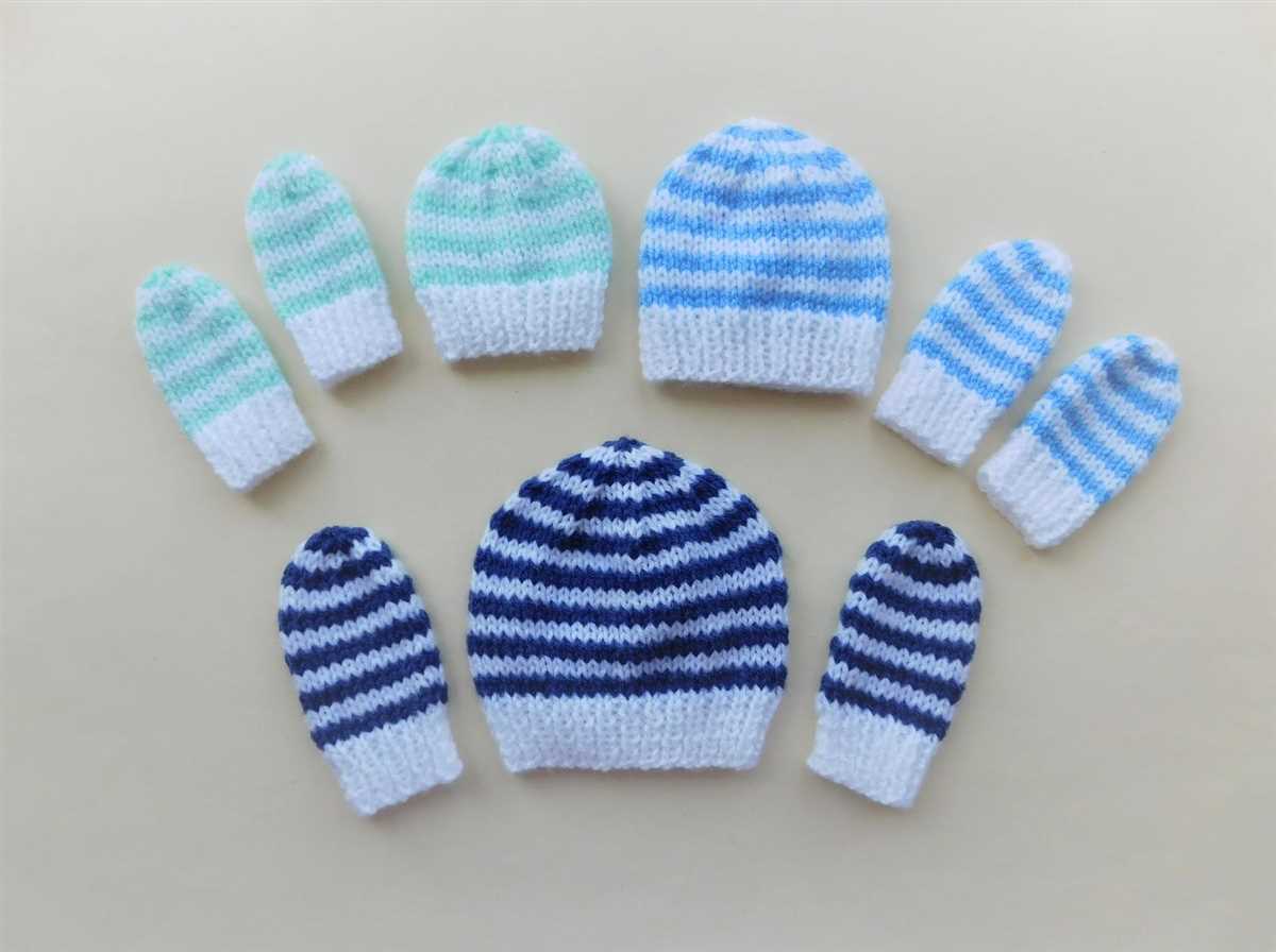 Free hat and mitten knitting patterns