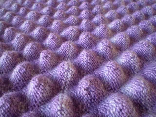 Bubble sleeve knitting pattern