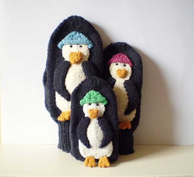 Penguin knitting pattern free