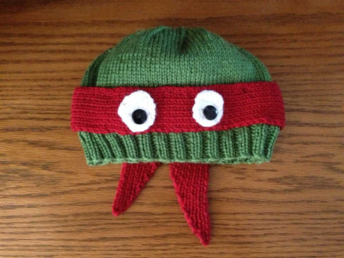 Grinch hat knitting pattern