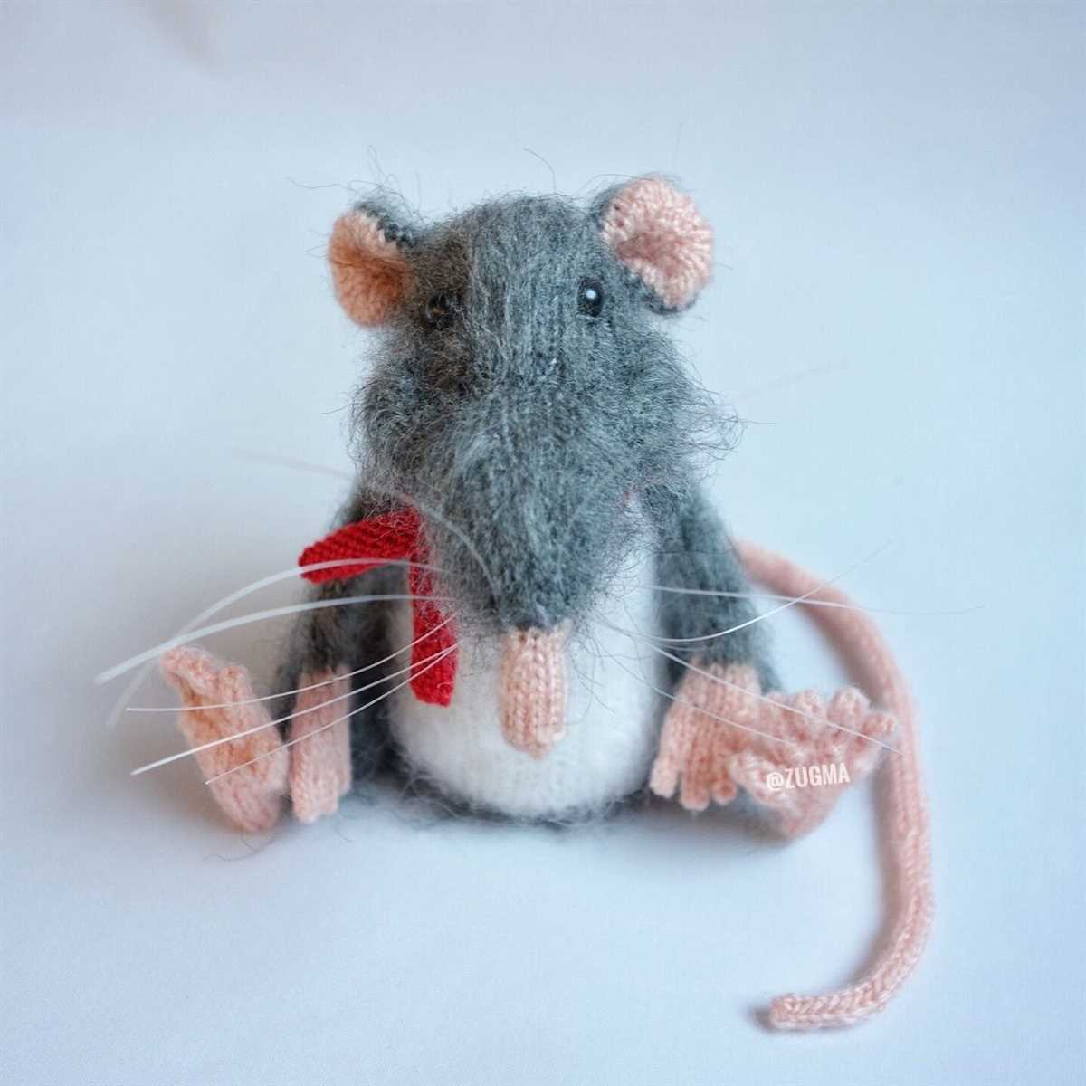 Rat knitting pattern