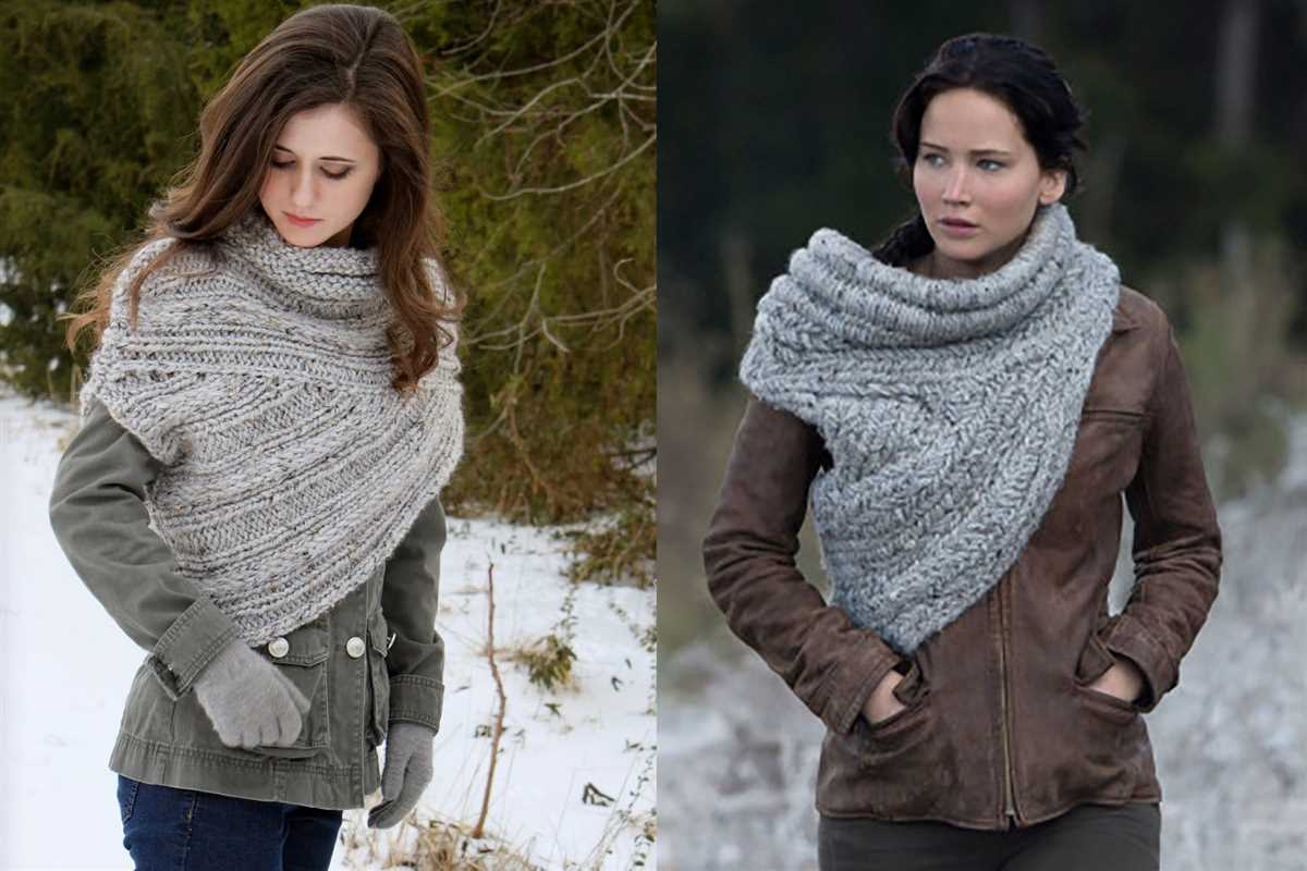 Katniss cowl knitting pattern