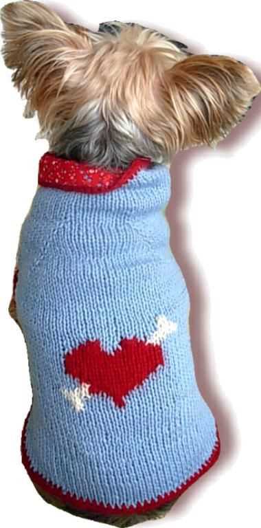 Knitting pattern for dog coat free