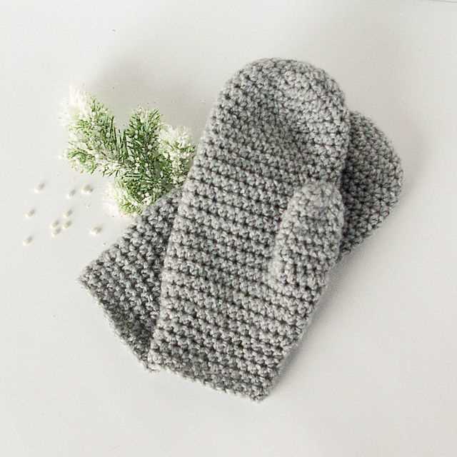Free mittens knitting pattern easy