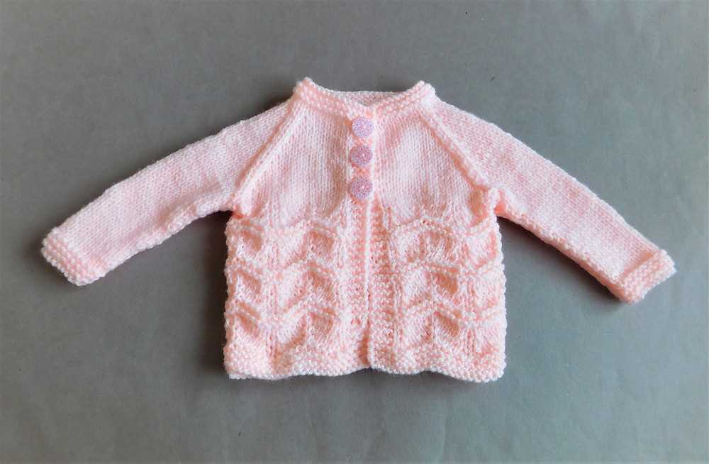 Easiest baby sweater knit pattern