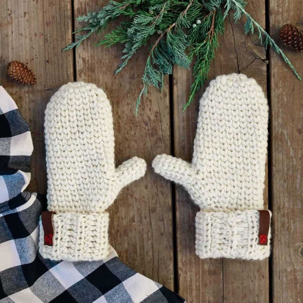 Knitted mitten pattern free