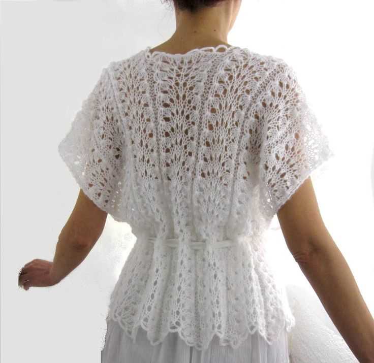 Wedding shrug knitting pattern