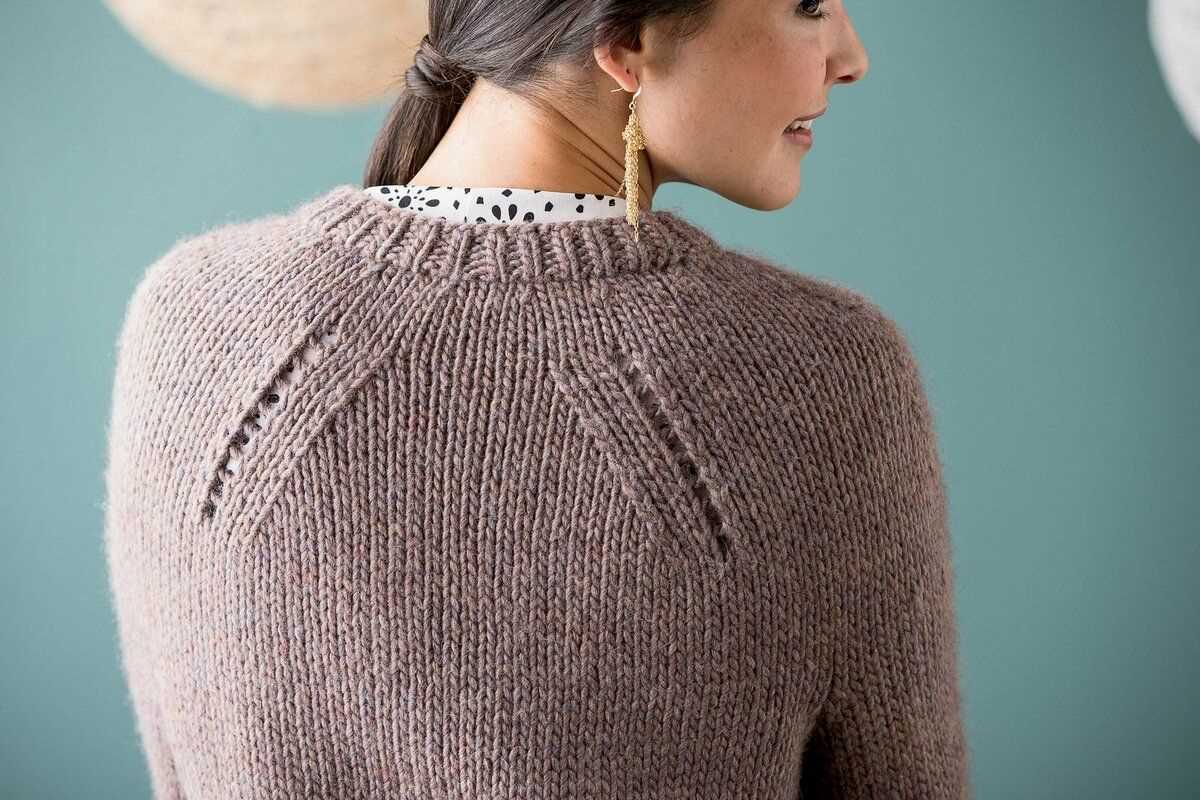 Drop stitch sweater knitting patterns