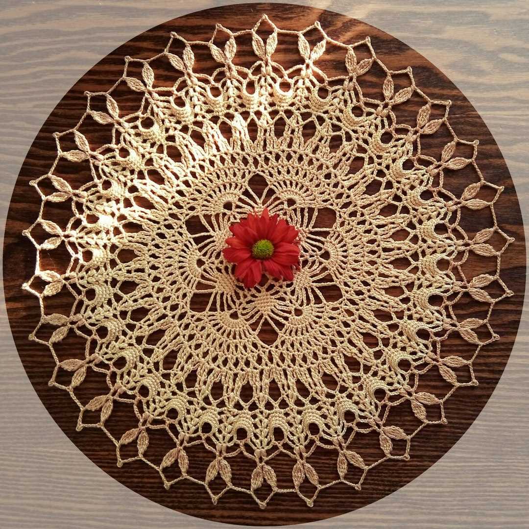 Easy knitted doily patterns